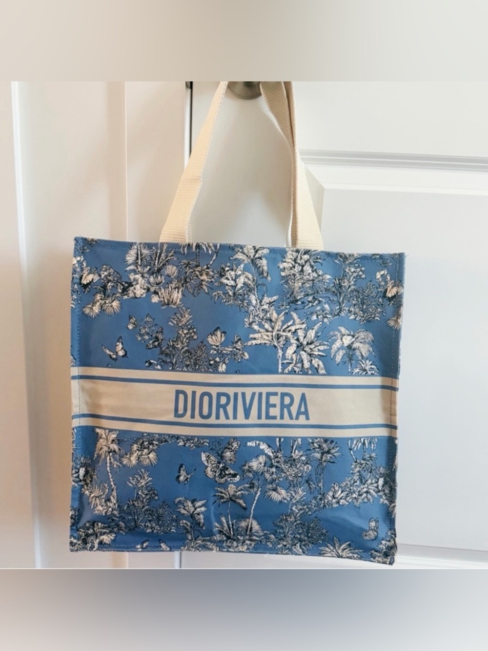 Christian Dior Beauty Blue Butterfly Tote - Picture 3 of 6